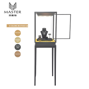 MASTER Vertical Jewelry Display Cabinet Diamond Showcase High Quality Display Cabinet Glass High Clarity for Luxury Jewelry Show - Product Image 2