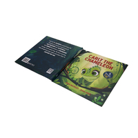 Libros de tapa dura personalizados para niños con encuadernación cosida