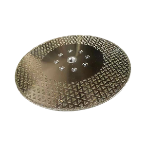 <span class=keywords><strong>Disque</strong></span> de coupe et de meulage diamanté électroplaqué à face unique, forme ronde, pour marbre et céramique, avec bride M14 - Vente chaude - Product Image 2