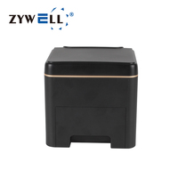 ZYWELL ZY608 Sistemas POS de Alta Calidad, Impresora Térmica de Recibos de 80 mm, Impresora de Etiquetas POS Wifi Resistente