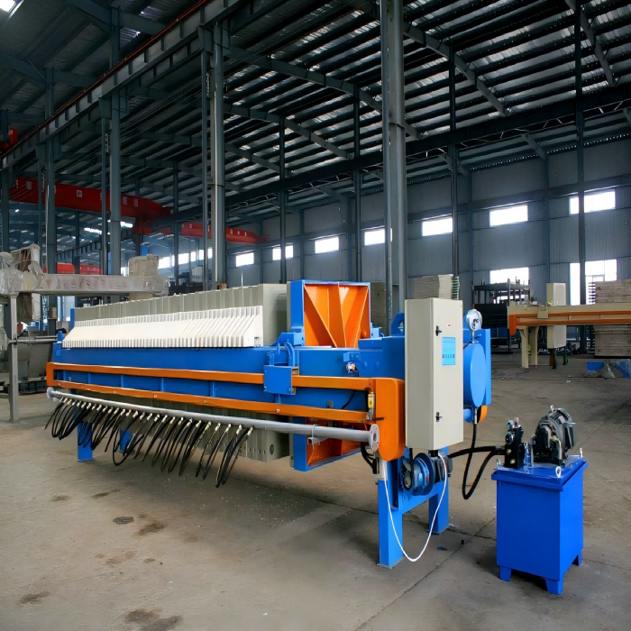 Automatic Hydraulic Diaphragm Plate Frame Filter Press 20㎡ PP Filter ...
