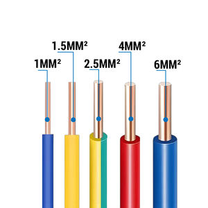 Cavo all'ingrosso in rame in PVC 450/750V in 1,5mm ² 2,5mm ² 4mm ² 100m rotolo per elettricisti nella costruzione di industrie automobilistiche industriali - Product Image 2