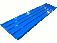 Tôles de Toiture Ondulées en Acier Galvanisé à l'Argon (Z30-Z40) à Paillettes Régulières Mi-Dures, Épaisseur 0.12-3.0mm, Découpe et Pliage