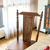 Chaise de salle à manger en bois massif avec dossier, style chinois ancien, pour la maison et les restaurants