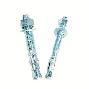 Boulons de fixation en fer, 3 pièces, boulons d'ancrage à manchon, attaches d'ancrage pour blindage M6 M8 M10 - Product Image 1