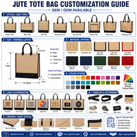 Sac fourre-tout en jute multi-usage noir avec patch, écologique, réutilisable, sac à bandoulière personnalisable avec lettres, taille ajustable pour le travail, les courses et les voyages