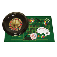 Jeu de famille jouet 12 pouces roulette jeu de cartes à jouer