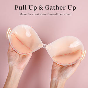 <span class=keywords><strong>Reggiseno</strong></span> Adesivo Riutilizzabile con Chiusura Frontale Push-up Senza Spalline Invisibile in Silicone <span class=keywords><strong>Reggiseno</strong></span> Adesivo Modellante e Sollevante Intimo - Product Image 6