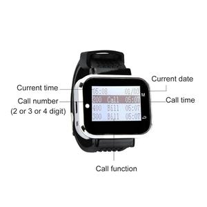 Système d'appel sans fil pour restaurant CTW06 - Bouton d'appel de table pour client avec récepteur de signalisation pour serveur pour café, spa - Product Image 6