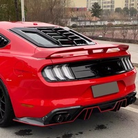 Aileron arrière en fibre de carbone GT350 pour Ford Mustang 2015-2017, becquet de coffre arrière, aileron de coffre, accessoires de carrosserie
