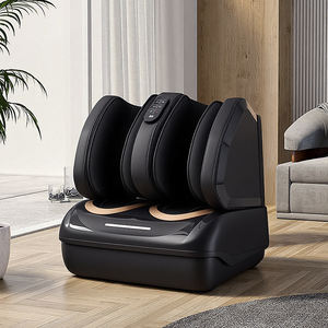 究極のリラクゼーションとギフトを与えるフットマッサージャーのためのバブルと振動機能を備えた豪華なフットスパマッサージャー - Product Image 1