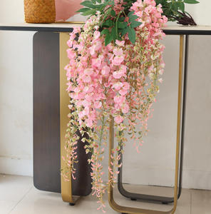 <span class=keywords><strong>ดอก</strong></span>ไม้วิสเทอเรียประดิษฐ์สำหรับตกแต่งงานแต่งงานของตกแต่งบ้านทำจากผ้าไหม - Product Image 6