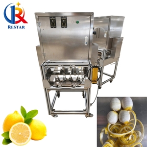 Machine à peler et à retirer les noyaux de pommes à double station avec options de découpe personnalisées <span class=keywords><strong>pour</strong></span> la production de <span class=keywords><strong>tarte</strong></span> aux pommes / jus de fruits - Product Image 4