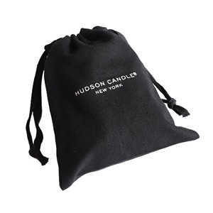 Bolsa de Lona de Algodón Reutilizable al por Mayor con Cordón y Patrón de Letras, Tamaño Mediano Personalizado, Bolsa de Regalo Promocional - Product Image 5