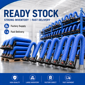 Bras d'extraction flexible sur mesure, plus long et étendu, pour extracteurs d'air – Fourniture directe usine - Product Image 5