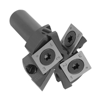8mm 12mm 1/2mm CNC surfaçage routeur peu pour bois 4 cannelures Spoilboard insérer carbure dalle visage fin fraise