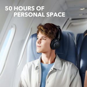 Soundcore by Anker Space Q45 Auriculares con cancelación de ruido adaptativos Auriculares de viaje inalámbricos de diente azul de música portátiles de alta moda - Product Image 3
