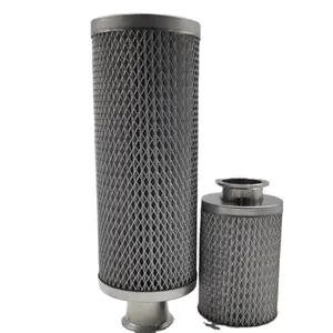 Pleated High Temperature Cylinder Air Filter Supplier Flame retardant coated polyester non-woven fabric