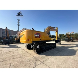 Excavadora Sany SY375H usada Máquina de excavación de servicio pesado Sany de baja hora SY375H Excavadora hidráulica usada sobre orugas - Product Image 4