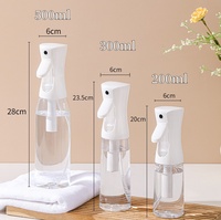 Bouteille de pulvérisation à haute pression de 200 ml, 300 ml, 500 ml pour salon de coiffure professionnel |   Pulvérisateur à gâchette en PET à brume ultra fine