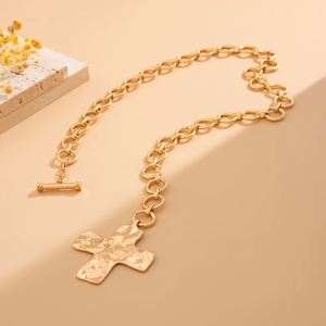 Collier en or pour femme, style viral multi-premium transfrontalier pour les réseaux sociaux, placage écologique, léger et confortable - Product Image 5