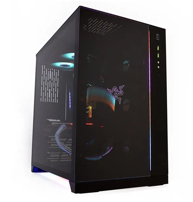 LIAN LI O11-E-ATX/ATX/Micro-ATXマザーボード用のdynamic & Razer Edition PCケースシャーシ