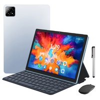 Tablette Android 13 10 pouces avec 16 Go de RAM, 256 Go de ROM, double carte SIM, étui de protection de qualité, tablette éducative