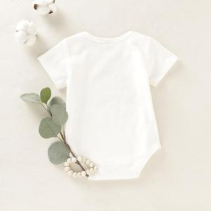 Arc-en-ciel pyjama bébé nouveau-né fille vêtements barboteuse bébé barboteuse <span class=keywords><strong>bio</strong></span> - Product Image 4