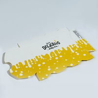 Fabricant d'emballages alimentaires biodégradables personnalisés boîte de poulet frit boîte de frites boîte de frites de poulet frit jetable
