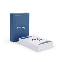 Boîte de cartes à jouer en bois pour casino, imprimée en couleur sur mesure, design recto-verso, certifiée qualité, livraison mondiale