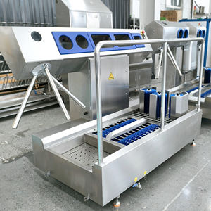 Stazione Automatica per la Sanificazione delle Scarpe |   Macchina per Sterilizzazione/Disinfezione ad Acqua Fredda Clean-In-Place (CIP) per Lavorazione Alimentare - Product Image 3