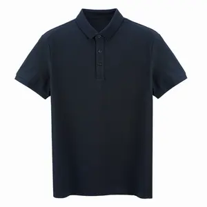 Tùy Chỉnh Ngắn Tay Áo Chất Lượng Cao Quá Khổ Casual Polo T Áo Sơ Mi Cotton Ngắn Tay Áo Phổ Biến Polo Áo Sơ Mi Cho Nam Giới