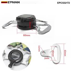 EPMANカムロック安全ハーネス耐久バックル4/5ポイントカムロックバックル2 "/3" レーシングシートベルトハーネスEPCGQ172用 - Product Image 2