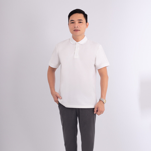 Polo de Confort Premium Fabriqué au Vietnam Tissu en Mélange de Coton Doux et Respirant Absorbant l'Humidité Environnements de Travail Longue Heure - Product Image 1