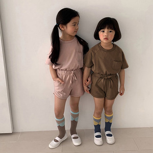 Ensembles de vêtements pour bébés filles Summer Infant, vêtements pour nouveau-nés, coton, décontractés, manches courtes, pull, t-shirts, shorts, 2 pièces, ensembles personnalisés - Product Image 2
