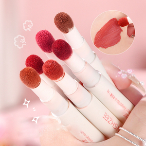 Brillo Labial Mate al Por Mayor con Efecto Cojín <span class=keywords><strong>de</strong></span> Aire, Larga Duración, Resistente al Agua, Crema Labial para Maquillaje Diario - Product Image 3