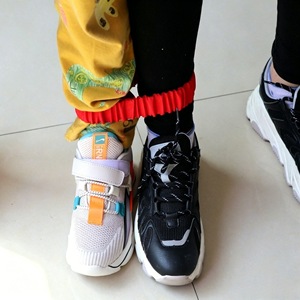 Three-Legged Race Leg Straps Elastic <b>Hook</b> Loop Adjustable Binding Bands for Outdoor Parent-Child Team <b>Games</b> - Product Image 5