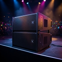 Haut-parleurs de ligne amplifiés audio-vidéo professionnels de haute qualité H3L, système de sonorisation pour concerts, système de sonorisation professionnel en extérieur