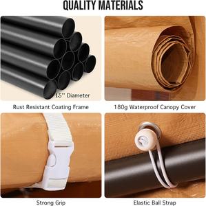 Stand de fête de mariage, vente de produits, Canopie, tente d'événements, bateau, <span class=keywords><strong>voiture</strong></span>, auvent, rangement de grandes choses, abri d'extérieur, tente robuste - Product Image 5