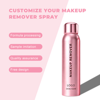Spray démaquillant sans parfum, sans alcool, formule hypoallergénique non grasse, sans huile / spray démaquillant régulateur de sébum