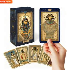 Tarocchi personalizzati En Espanol Oracle Cartas verniciatura lucida lamina metallica stampa su due lati ispirano carta di affermazione positiva - Product Image 2