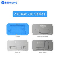 Plateforme de rebillage BGA MiJing Z20 MAX pour iPhone X-17 PRO MAX, support magnétique pour carte mère et cadre intermédiaire, kits de soudure