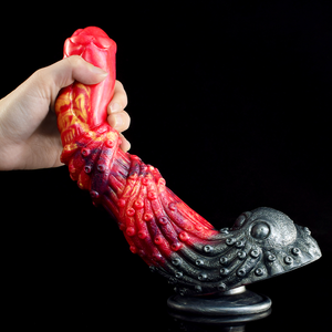 Neue Feuer drache seltsame Fantasie Tier großen Oktopus Ozean Monster Dildo realistische Alien Dildo Bilder von Dildos für Frauen - Product Image 6