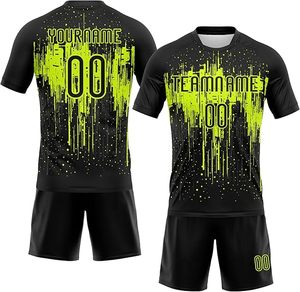 Set di maglie e pantaloncini da pallavolo personalizzati per uomini e donne giovani divise sportive sportive stampate nome pallavolo indossare camicie - Product Image 1