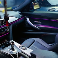 Panneau de commande de climatisation pour BMW Série 3 F30 Série 4 F32, éclairage intérieur de voiture, lumière ambiante LED