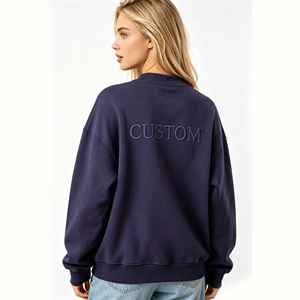 Felpa Oversize da Donna con Collo Alto 2026, Pullover Corto a Maniche Lunghe <span class=keywords><strong>per</strong></span> <span class=keywords><strong>Ragazze</strong></span>, <span class=keywords><strong>Moda</strong></span> Invernale - Product Image 4