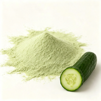 Poudre d'extrait de concombre naturel de qualité alimentaire, soluble dans l'eau, pour boissons et ingrédients cosmétiques, fournie par l'usine