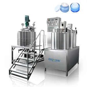 CYJX vakum kosmetik emulsifier mixer mesin pembuat mayonnaise emulsifier lab emulsifier