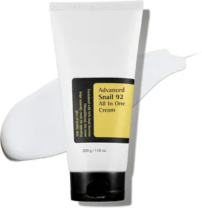cossrrx Advanced Snail 92 Multi in One Cream 200ml Snail serum face cream low foaming cleanser
