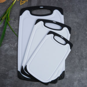 Popular Eco-friendly BPA Free Natural Straw Cutting Board Wheat Fiber Wheat Straw Plastic Meat Cutting Chopping Board